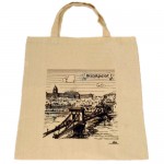 Budapest - Lánchíd vászon táska - Hungarian Souvenir